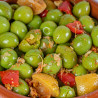 Aceitunas Verdes Machacadas Aliñadas Tradicional | 550 gr