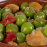 Aceitunas Verdes Machacadas Aliñadas Tradicional | 550 gr