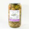 Aceitunas Verdes Machacadas Aliñadas variedad Gordal | 550 gr