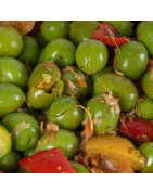 Crushed Green Olives Dressed Traditional
