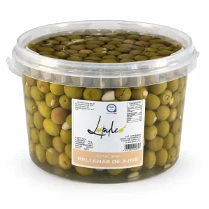 Aceitunas rellenas de ajos