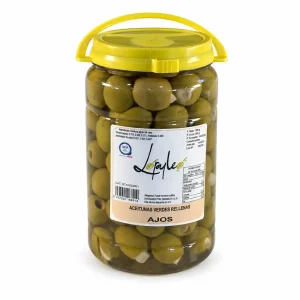 Aceitunas rellenas de ajos