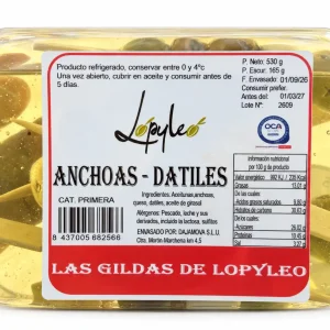 Gilda Anchoas y dátiles