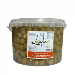 Aceitunas rellenas de Almendras Cubo