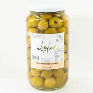 Aceitunas rellenas de ajos